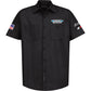 THROTTLE THREADS Drag Specialties House 25 Shirt - Black - 4XL DRG32ST24BK4R