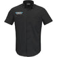 THROTTLE THREADS Drag Specialties Vented Shop Shirt - Black - 3XL DRG31ST26BK3X