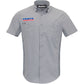 THROTTLE THREADS Parts Unlimited Vented Shop Shirt - Gray - 5XL PSU37ST26GY5X