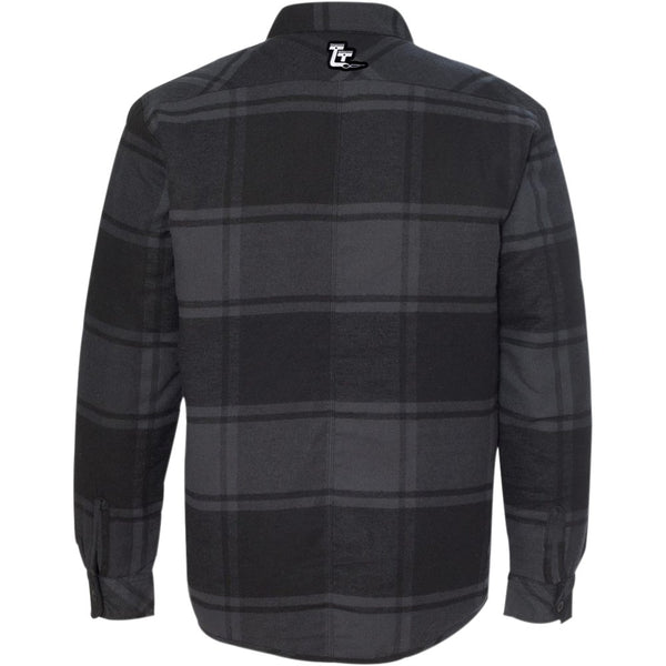 THROTTLE THREADS Drag Specialties Quilted Plaid Jacket - Medium DRG24J86BKMR