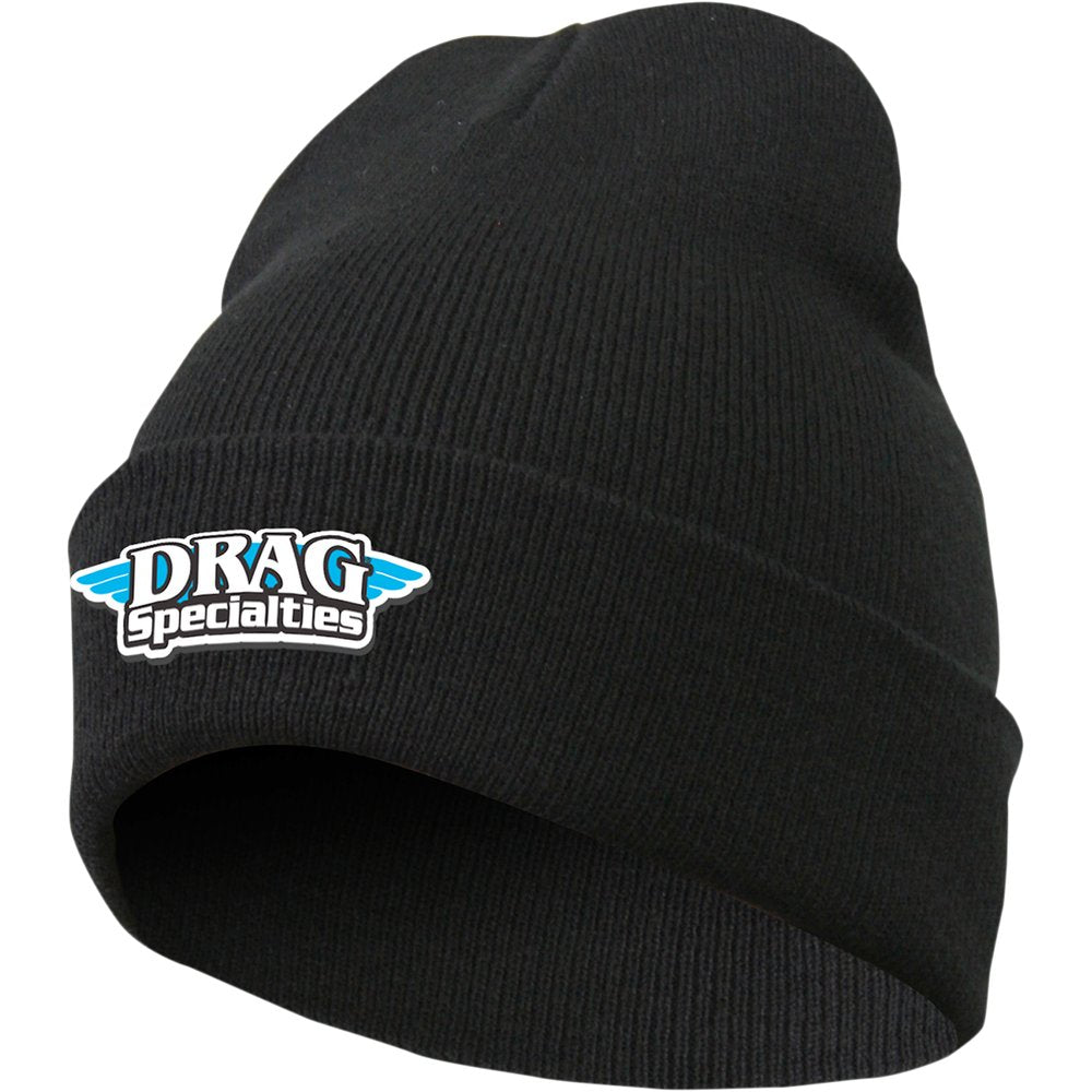 THROTTLE THREADS Drag Specialties Stocking Cap - Black DRG23B12BKOR