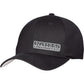 THROTTLE THREADS Parts Unlimited Curved Bill Hat - Black - Small/Medium PSU29H51BKSM