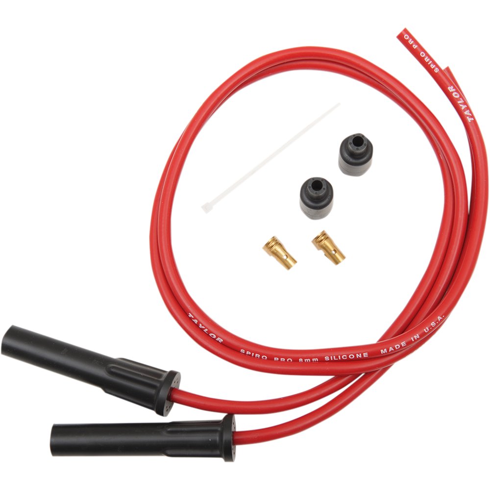 SUMAX Spark Plug Wire Kit - 8 mm - Red 86285