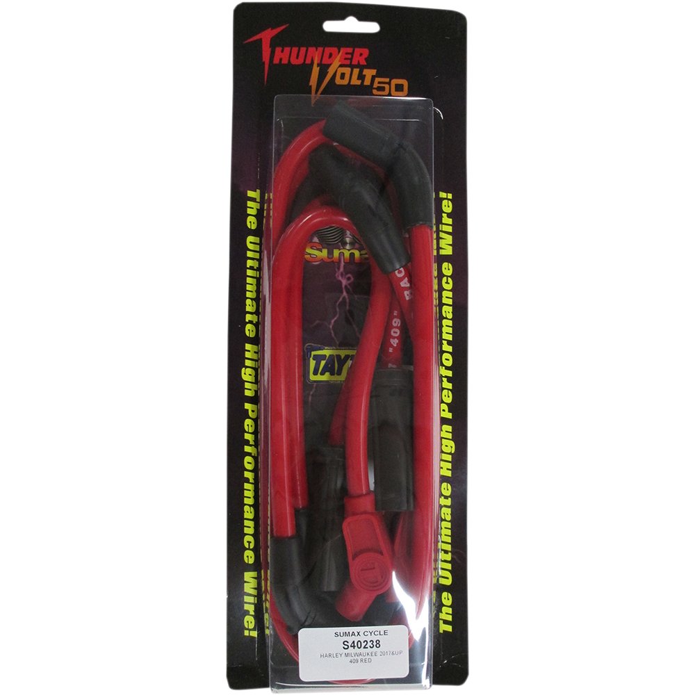 SUMAX Spark Plug Wire - 10.4 mm - Red 40238