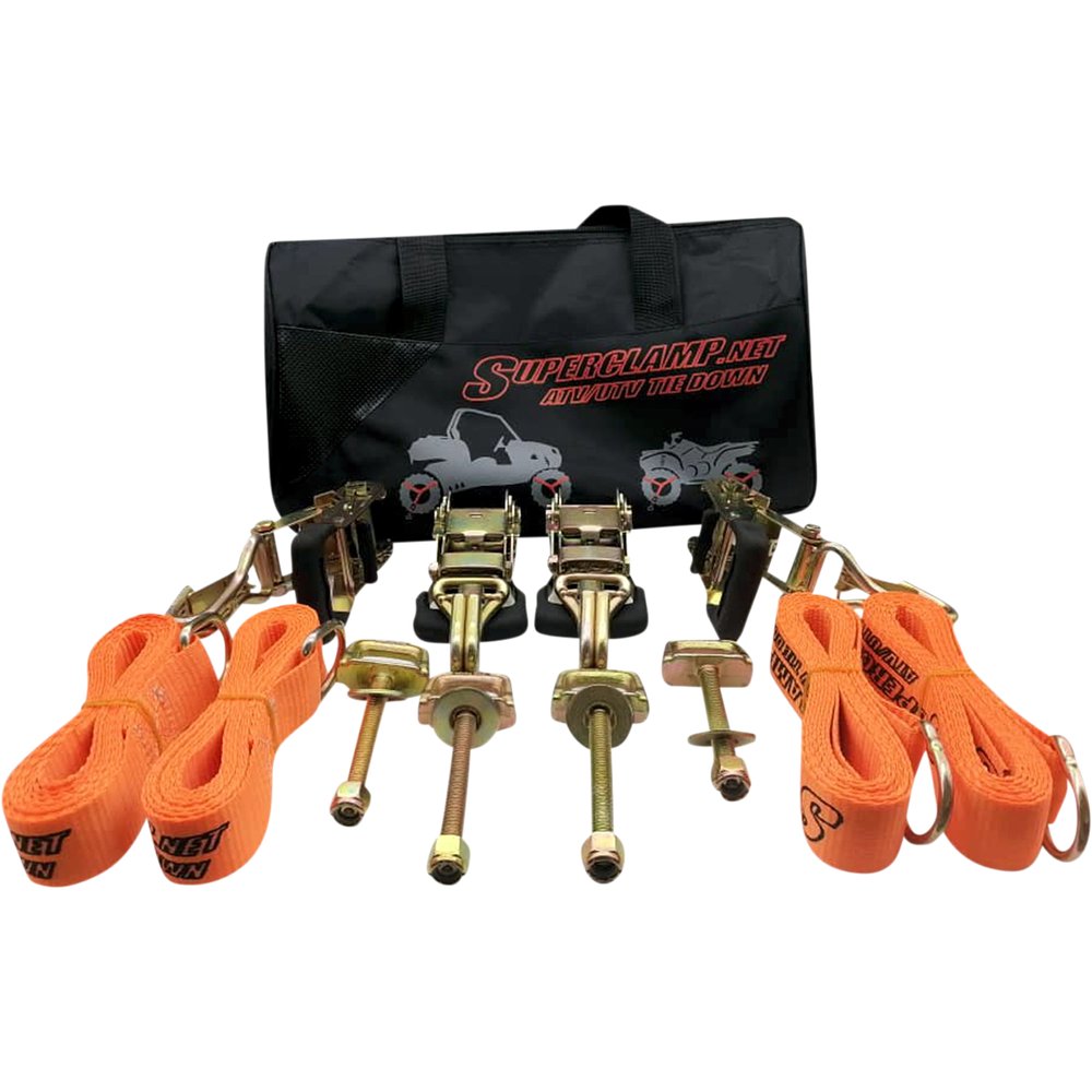 SUPERCLAMP ATV/UTV Tie Down Kit 9000ATVTIEDOWN