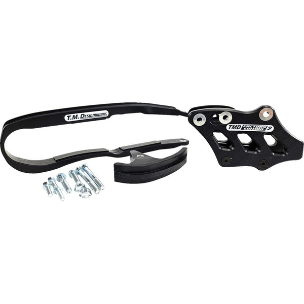 T.M. DESIGNWORKS Chain Guide/Slider - Black - KX 250/450 KCP-K12-BK