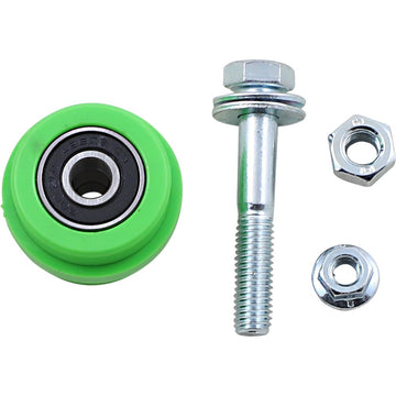 T.M. DESIGNWORKS Chain Roller - Green - Kawasaki PLR-215-GR