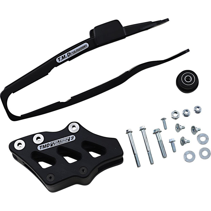 T.M. DESIGNWORKS Chain Guide/Slider - Black - Yamaha YCP-OR8-BK