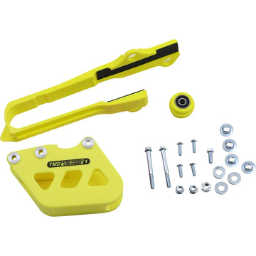 T.M. DESIGNWORKS Chain Guide/Slider - Suzuki - Yellow SCP-OR1-YL
