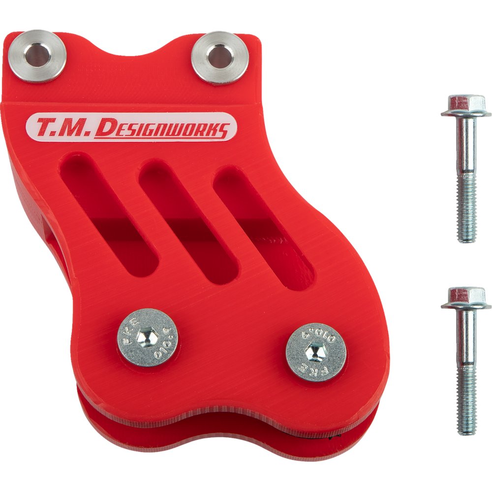 T.M. DESIGNWORKS Chain Guide - TRX 450R - Red RCG-TRX-RD