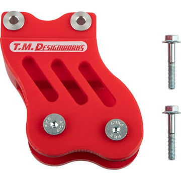 T.M. DESIGNWORKS Chain Guide - TRX 450R - Red RCG-TRX-RD