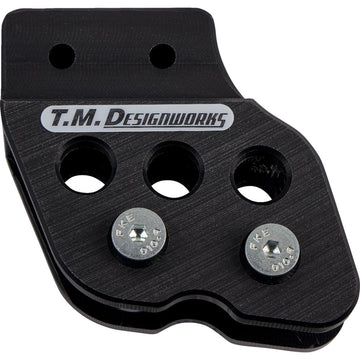 T.M. DESIGNWORKS Chain Guide - Black - Honda/Kawasaki/Suzuki/Yamaha RCG-002-BK