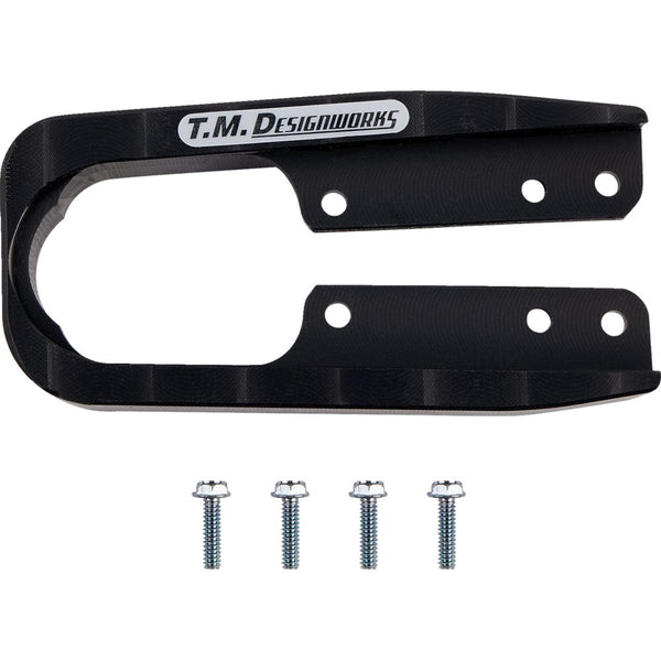 T.M. DESIGNWORKS Front Chain Slider - Polaris - Black POL-500-BK