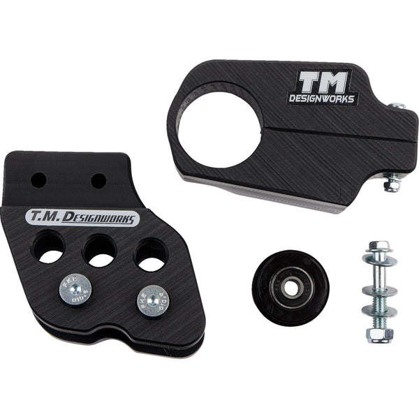 T.M. DESIGNWORKS Chain Guide/Slider - Banshee 350 - Black YCP-BAN-BK