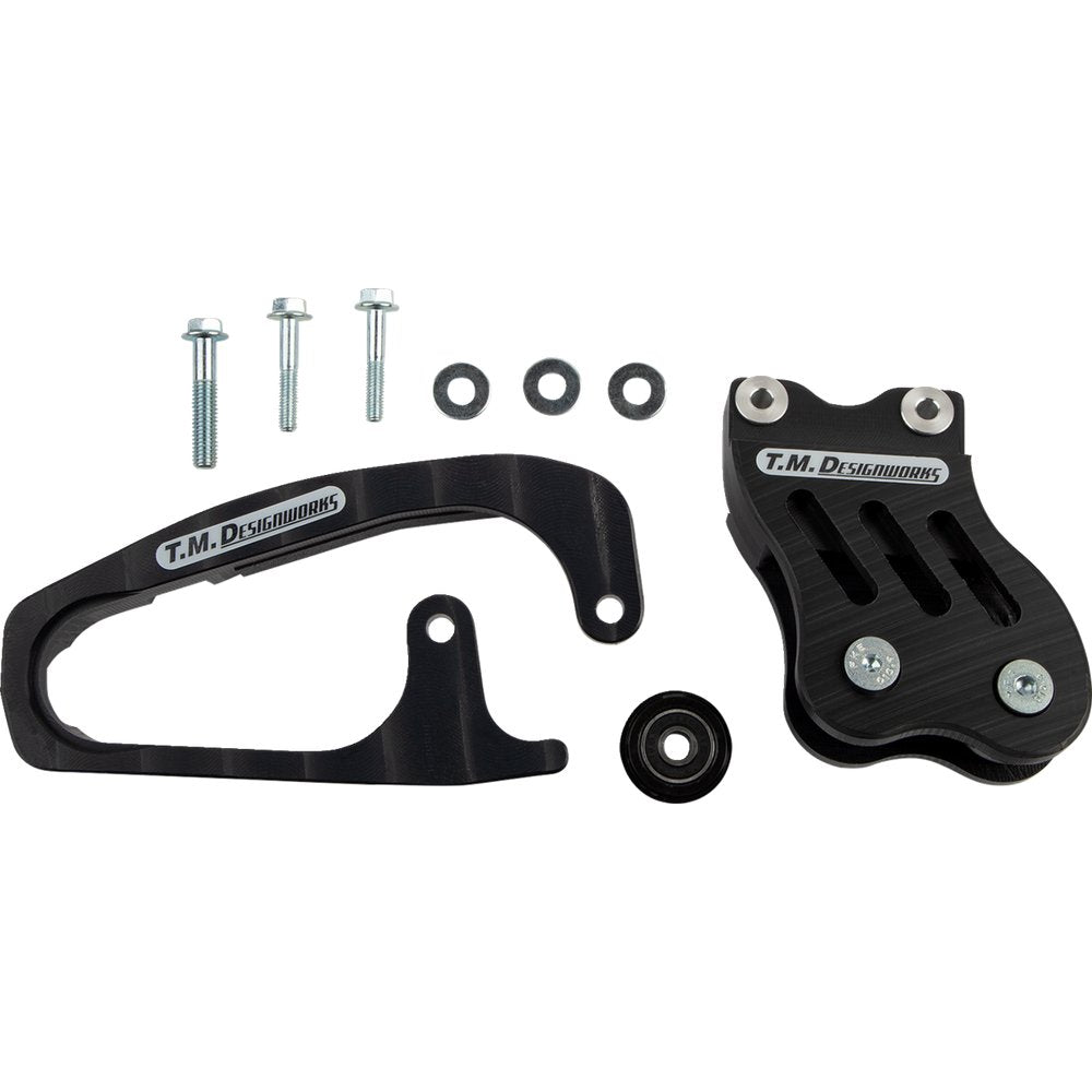 T.M. DESIGNWORKS Chain Guide/Slider - TRX450 - Black HCP-45K-BK