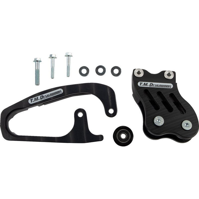 T.M. DESIGNWORKS Chain Guide/Slider - TRX450 - Black HCP-45K-BK
