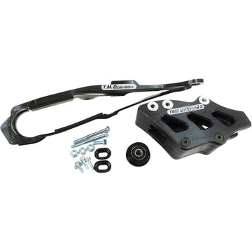 T.M. DESIGNWORKS Chain Guide/Slider - Black - Honda DCK-OR17-BK
