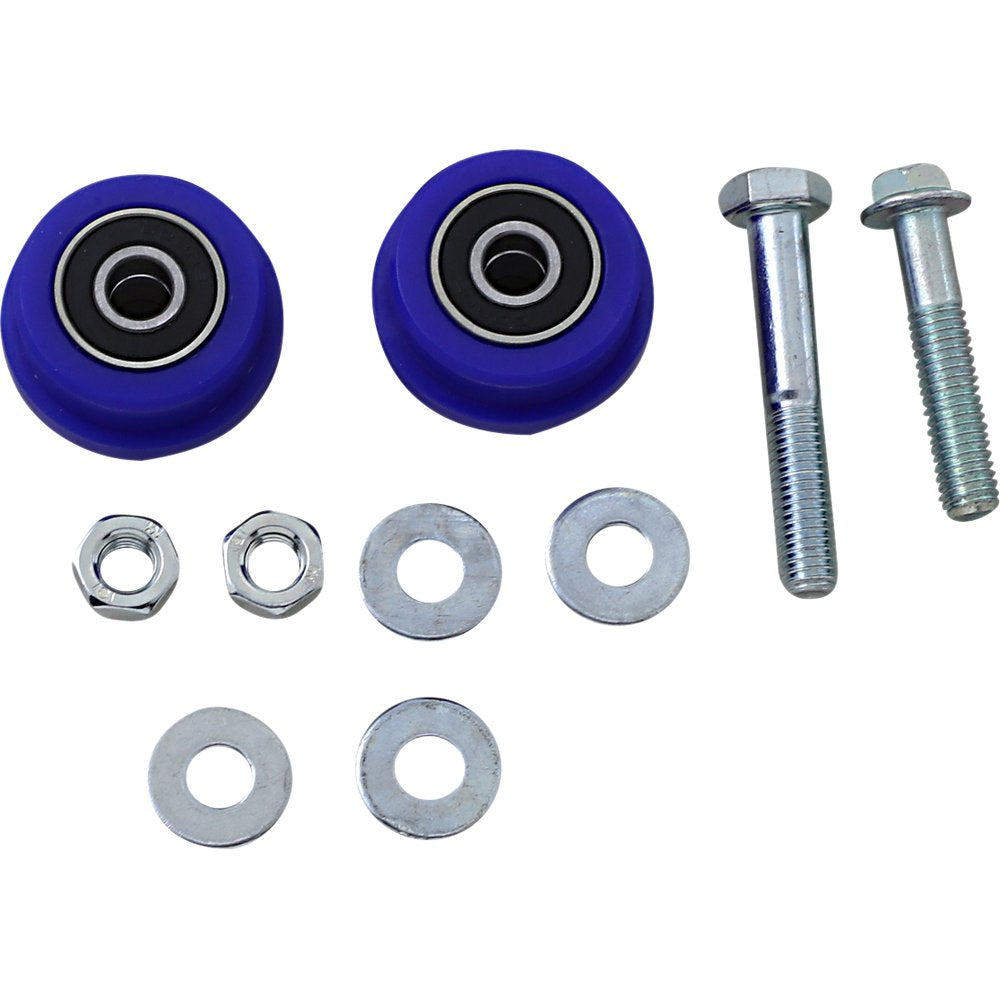 T.M. DESIGNWORKS Chain Roller - Blue - Yamaha ZDK-YZ2-BU