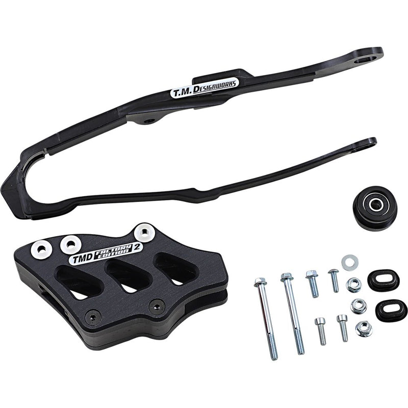 T.M. DESIGNWORKS Chain Guide/Slider - Honda - Black DCK-OR15-BK
