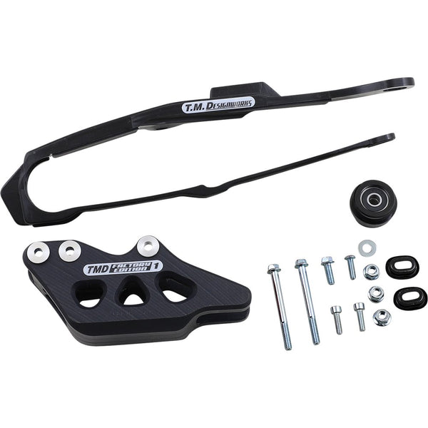 T.M. DESIGNWORKS Chain Guide/Slider - Honda - Black DCK-OR14-BK