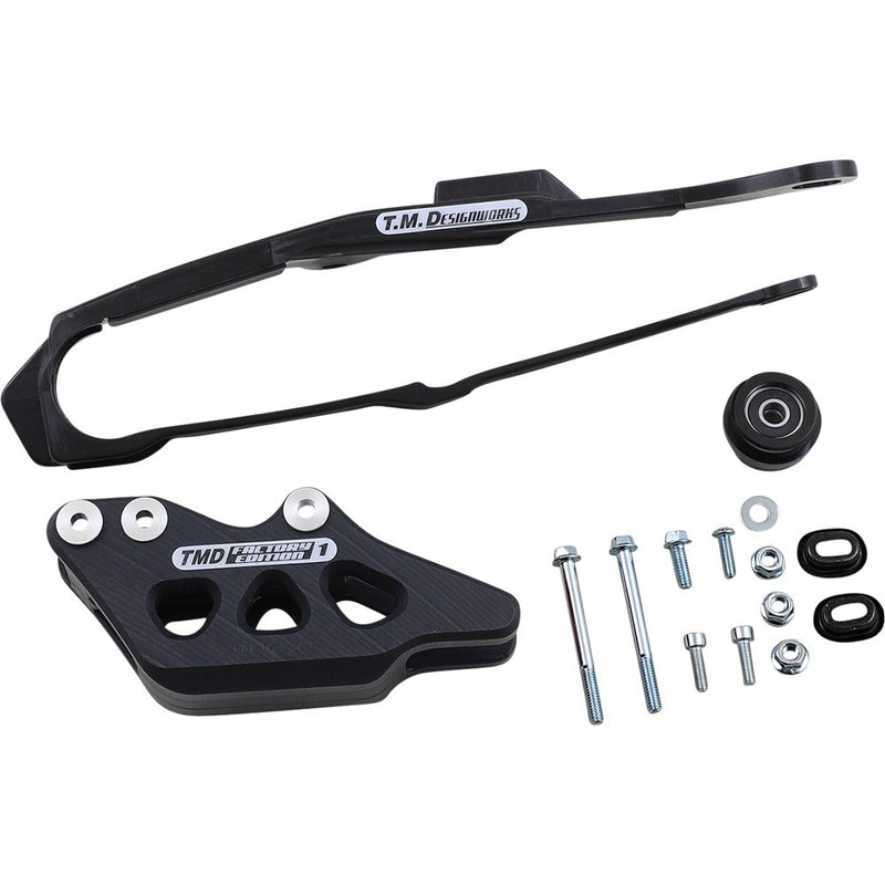 T.M. DESIGNWORKS Chain Guide/Slider - Honda - Black DCK-OR14-BK