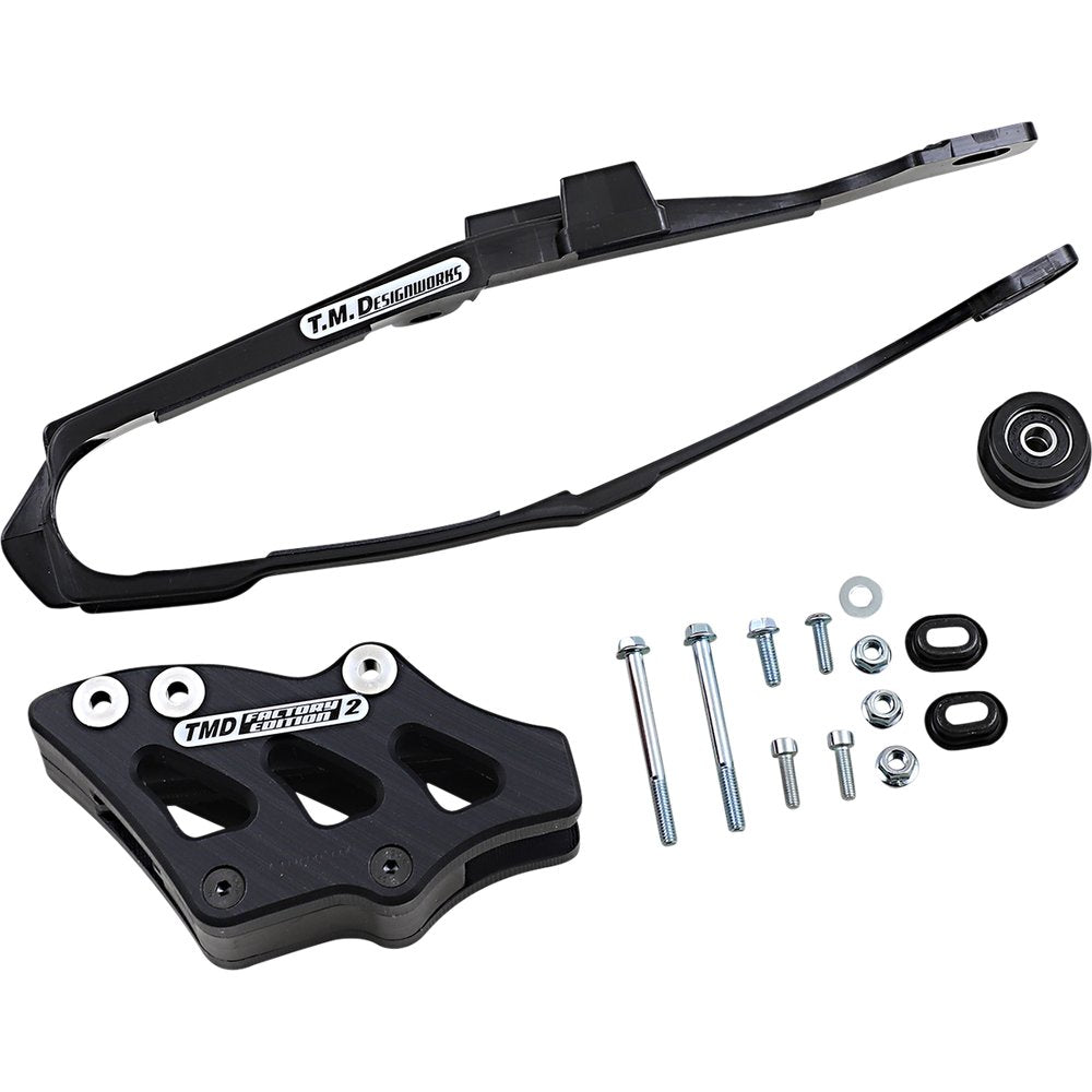 T.M. DESIGNWORKS Chain Guide/Slider - Honda - Black DCK-OR13-BK