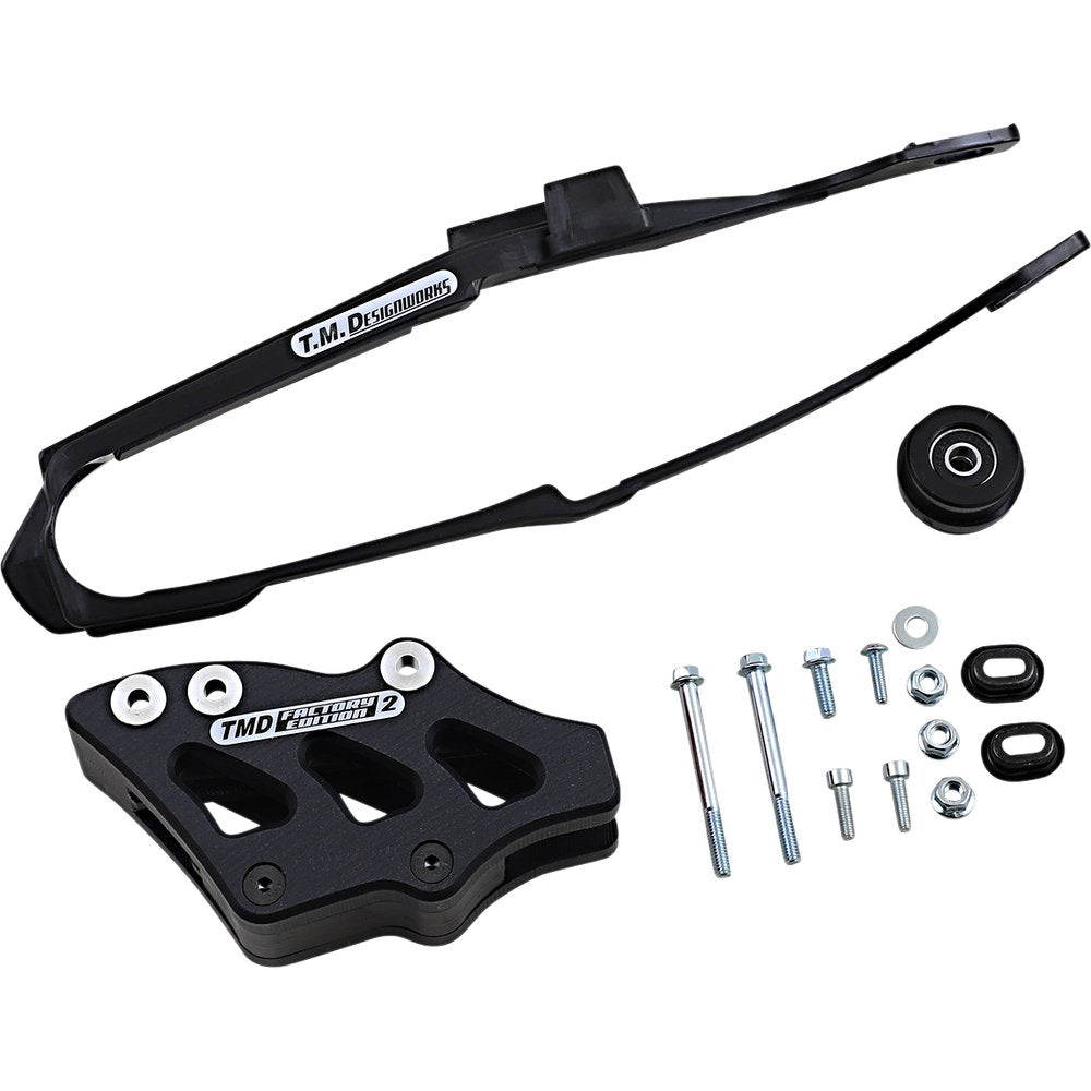 T.M. DESIGNWORKS Chain Guide/Slider - Honda - Black DCK-OR11-BK