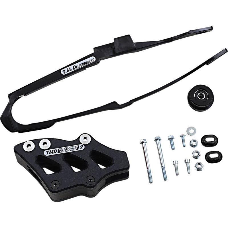 T.M. DESIGNWORKS Chain Guide/Slider - Honda - Black DCK-OR11-BK