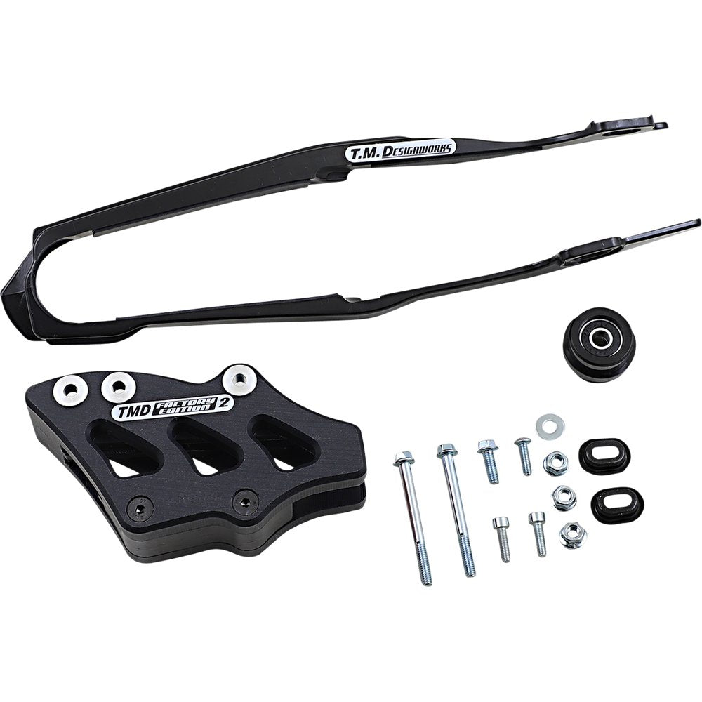 T.M. DESIGNWORKS Chain Guide/Slider - Honda - Black DCK-OR8-BK