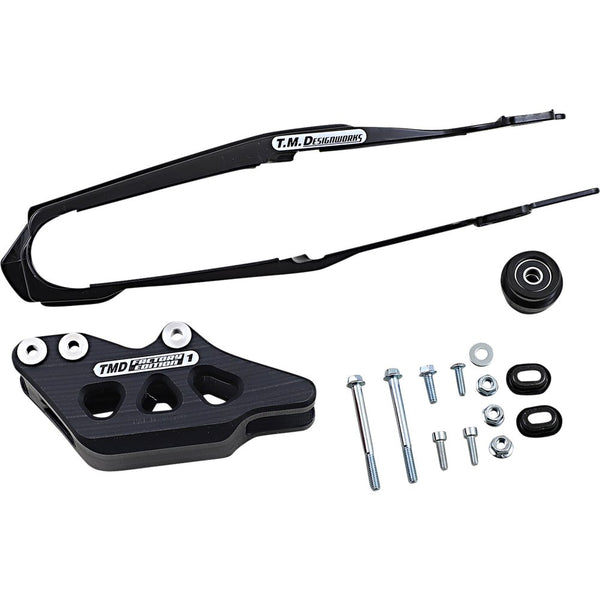 T.M. DESIGNWORKS Chain Guide/Slider - Honda - Black DCK-OR7-BK