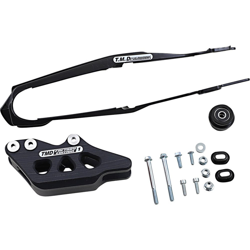 T.M. DESIGNWORKS Chain Guide/Slider - Honda - Black DCK-OR7-BK