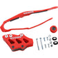 T.M. DESIGNWORKS Chain Guide/Slider - Honda - Red DCK-OR6-RD