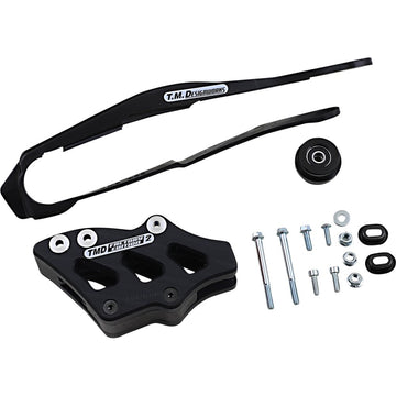T.M. DESIGNWORKS Chain Guide/Slider - Honda - Black DCK-OR6-BK