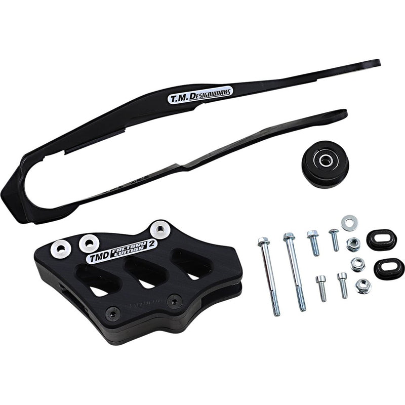 T.M. DESIGNWORKS Chain Guide/Slider - Honda - Black DCK-OR6-BK