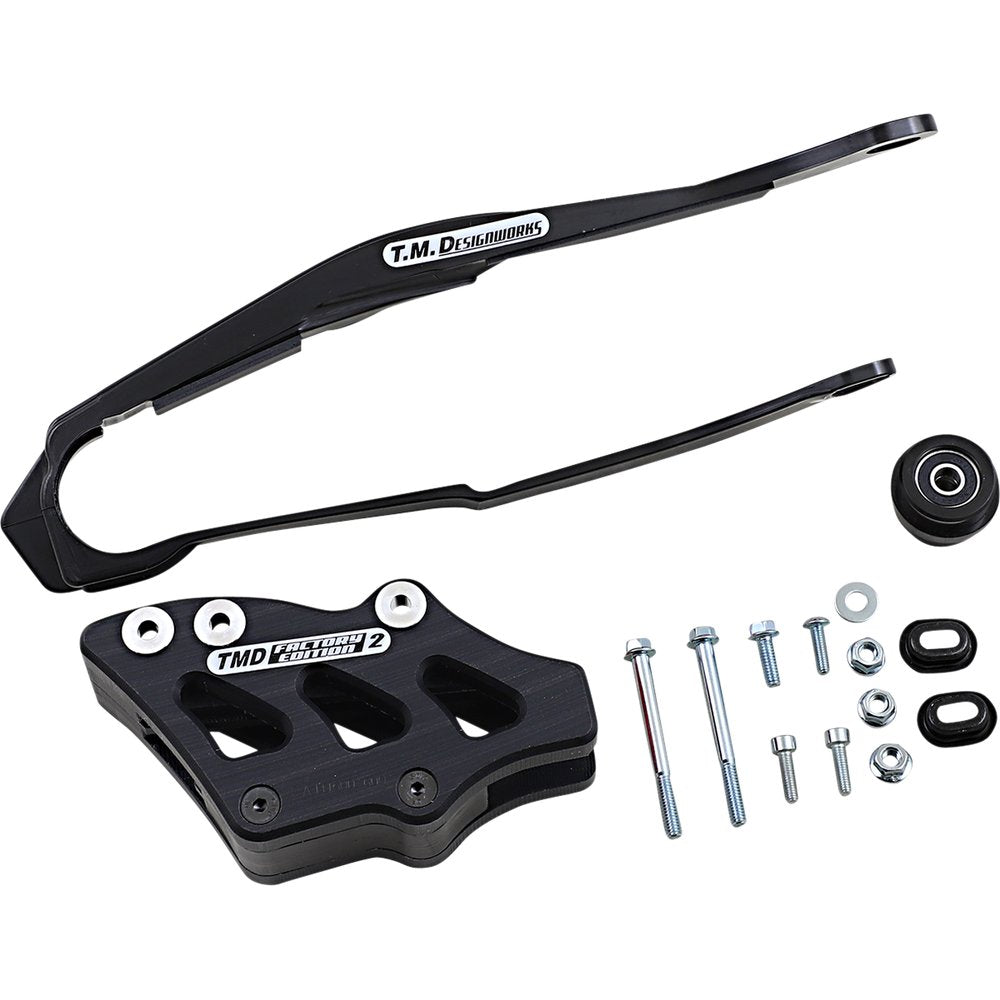T.M. DESIGNWORKS Chain Guide/Slider - Honda - Black DCK-OR5-BK