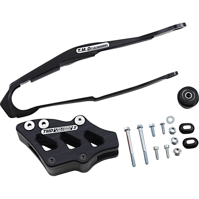 T.M. DESIGNWORKS Chain Guide/Slider - Honda - Black DCK-OR5-BK