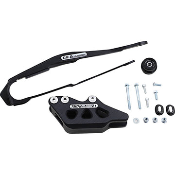 T.M. DESIGNWORKS Chain Guide/Slider - Honda - Black DCK-OR3-BK