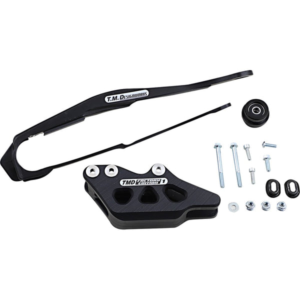 T.M. DESIGNWORKS Chain Guide/Slider - Honda - Black DCK-OR3-BK