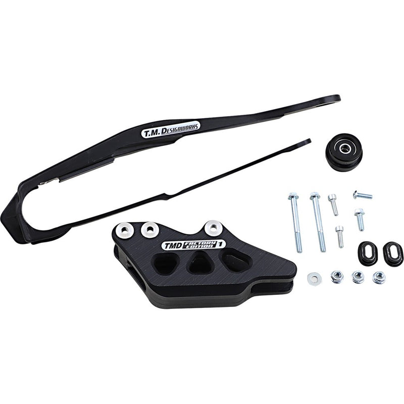T.M. DESIGNWORKS Chain Guide/Slider - Honda - Black DCK-OR3-BK
