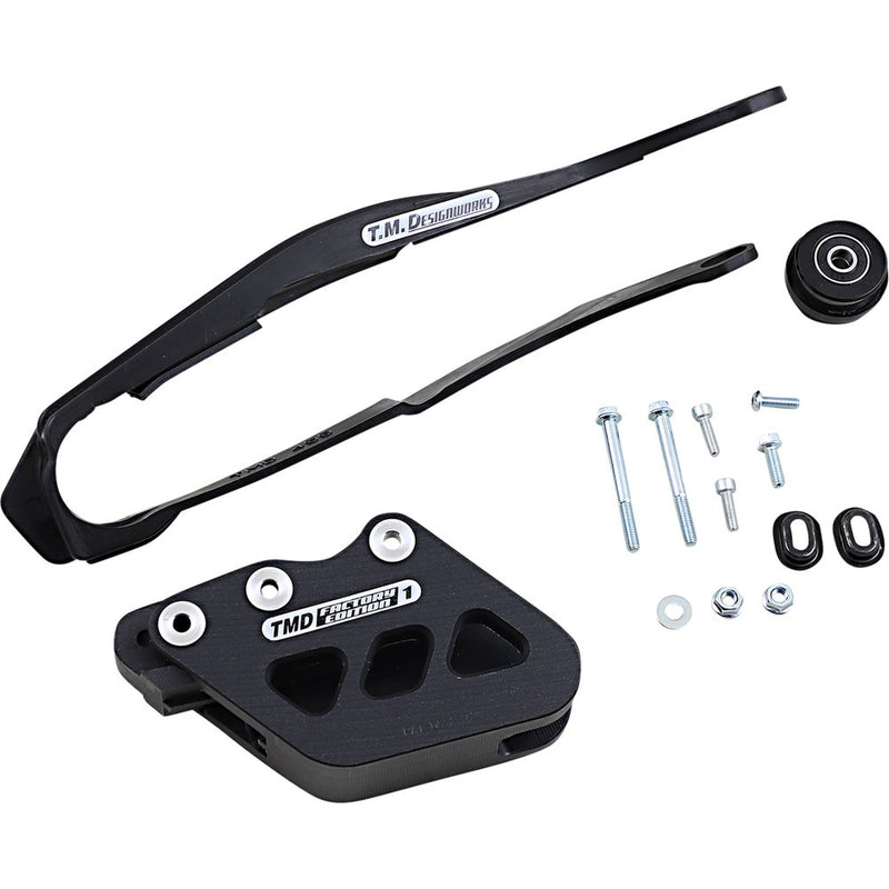 T.M. DESIGNWORKS Chain Guide/Slider - Honda - Black DCK-OR1-BK