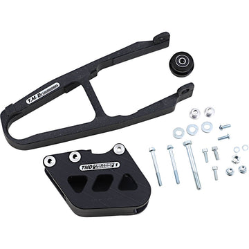 T.M. DESIGNWORKS Chain Guide/Slider - Yamaha - Black YCP-YZK-BK