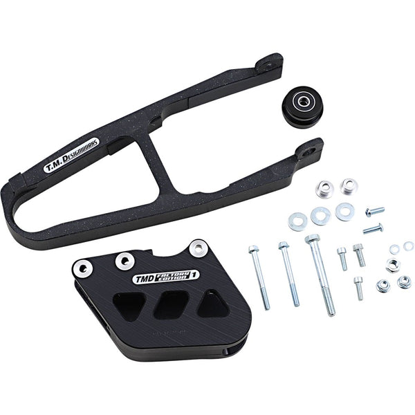 T.M. DESIGNWORKS Chain Guide/Slider - Yamaha - Black YCP-YZK-BK