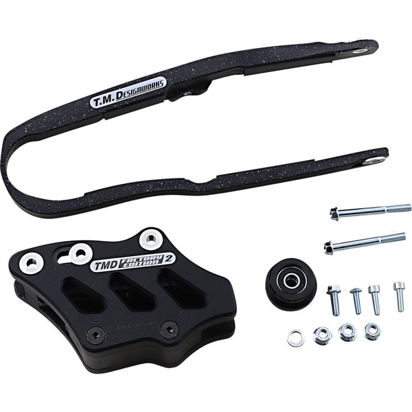 T.M. DESIGNWORKS Chain Guide/Slider - Kawasaki - Black KCP-K11-BK