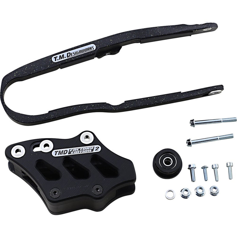 T.M. DESIGNWORKS Chain Guide/Slider - Kawasaki - Black KCP-K11-BK