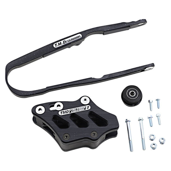 T.M. DESIGNWORKS Chain Guide/Slider - Kawasaki - Black KCP-K10-BK