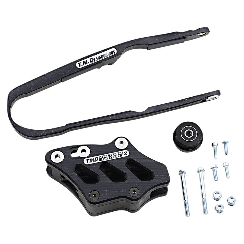 T.M. DESIGNWORKS Chain Guide/Slider - Kawasaki - Black KCP-K10-BK