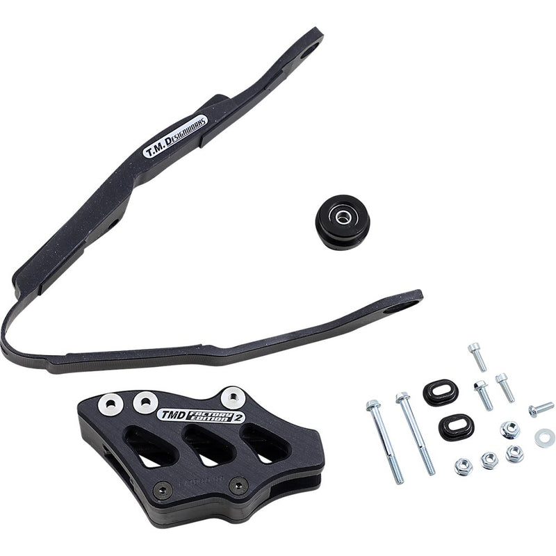 T.M. DESIGNWORKS Chain Guide/Slider - Honda - Black HCP-H07-BK
