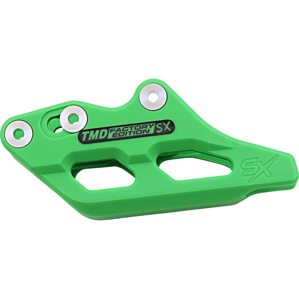 T.M. DESIGNWORKS Chain Guide - Green - Kawasaki KXCG-SX5-GR