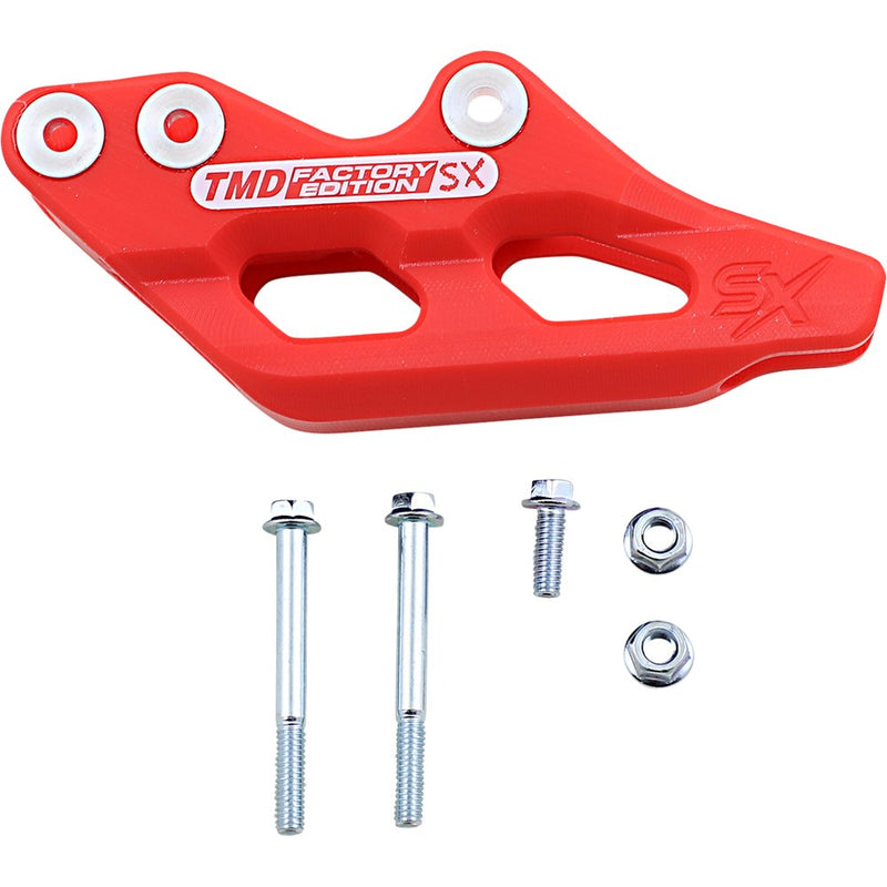 T.M. DESIGNWORKS Chain Guide - Red - Honda HOCG-SX5-RD