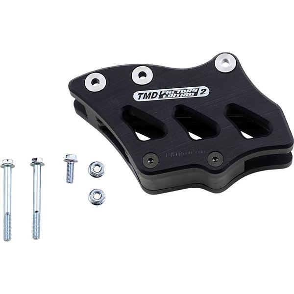 T.M. DESIGNWORKS Chain Guide - Black - Suzuki/Kawasaki RCG-SY2-BK